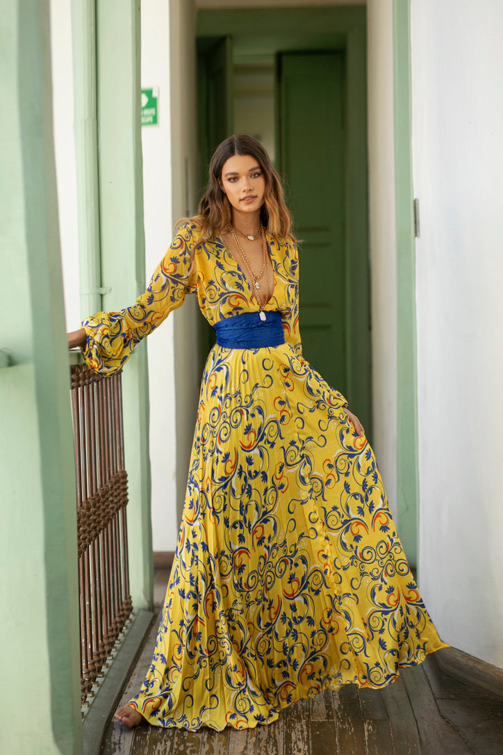 Isabel Dress: Sunset Serenade